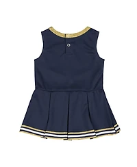 Colosseum Girls Baby Boys and Navy Michigan Wolverines Lollipop Park Cheer Dress