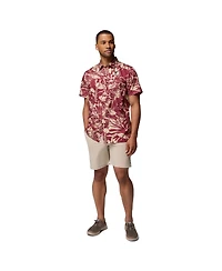 Columbia Men's Garnet Florida State Seminoles Super Slack Tide Omni-Wick Button-Up Shirt