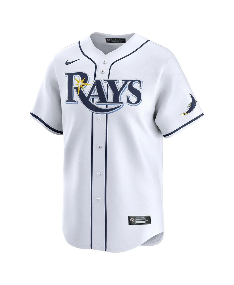 Nike Men's Junior Caminero White Tampa Bay Rays Home Limited Jersey