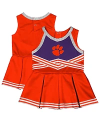 Colosseum Girls Baby Boys and Girls Orange Clemson Tigers Lollipop Park Cheer Dress