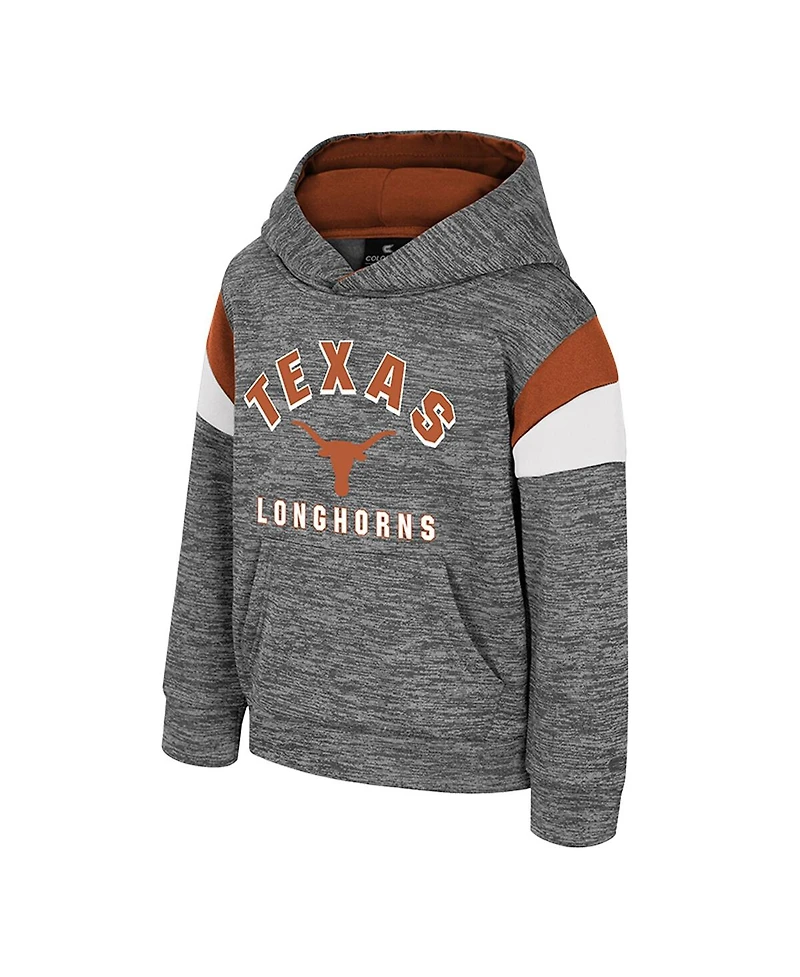 Colosseum Toddler Gray Texas Longhorns Wizard City Hoodie