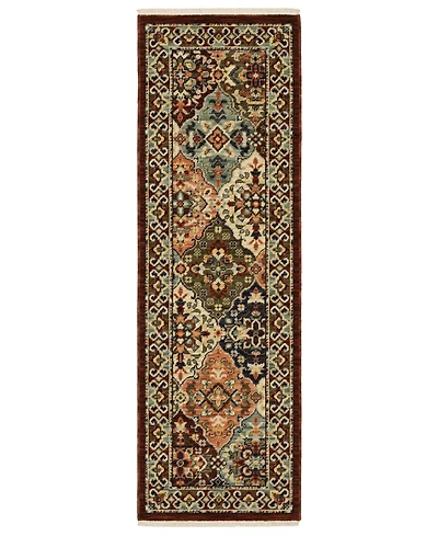 Oriental Weavers Lilihan 050X6 2'x6' Runner Area Rug