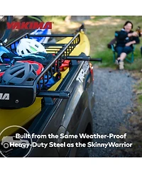 Yakima SkinnyWarrior 16 Inch Extension for SkinnyWarrior Cargo Basket, Black