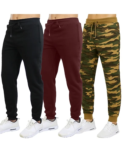 Blue Ice Men's 3-Pack Slim-Fit Pants