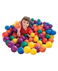 Intex 100-Pack Small Plastic Multi-Colored Fun Ballz for Bounce House (12 Pack)