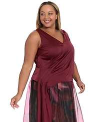 Muse Plus V-Neck Top