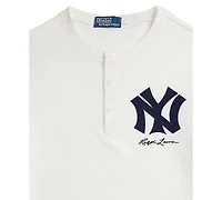 Polo Ralph Lauren Men's Long Sleeve Yankees Henley T-Shirt