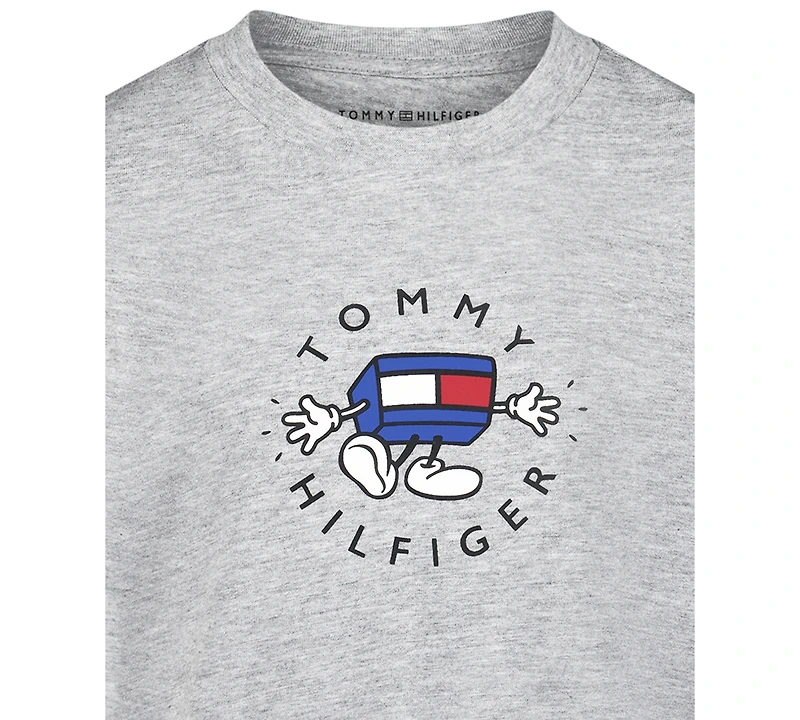 Tommy Hilfiger Boys 2T-7 Crewneck T-Shirt