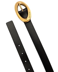 Michael Kors Women's 25mm Non-Reversible Leather Belt