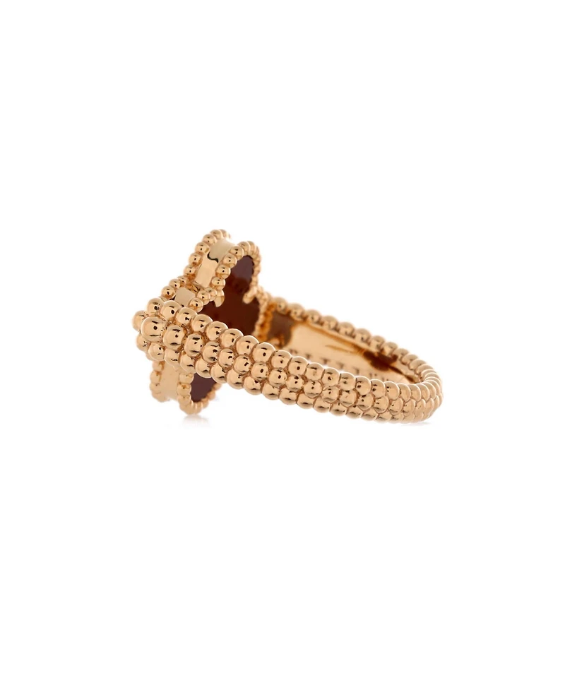Pre-Owned Van Cleef & Arpels Vintage Alhambra Reversible Ring