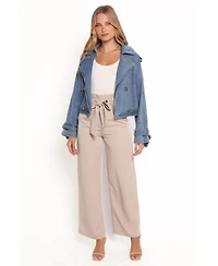Petal and Pup Westwood Waist Tie Denim Jacket