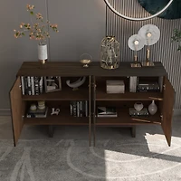 63'' Dining Room Cabinet with Mdf Legs