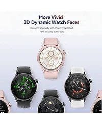 Sugift Smart Watch with 1.67" Amoled Display, Bluetooth Calling, Wellness Tracking, 100+ Sports Modes, Bonus Leather Strap Included