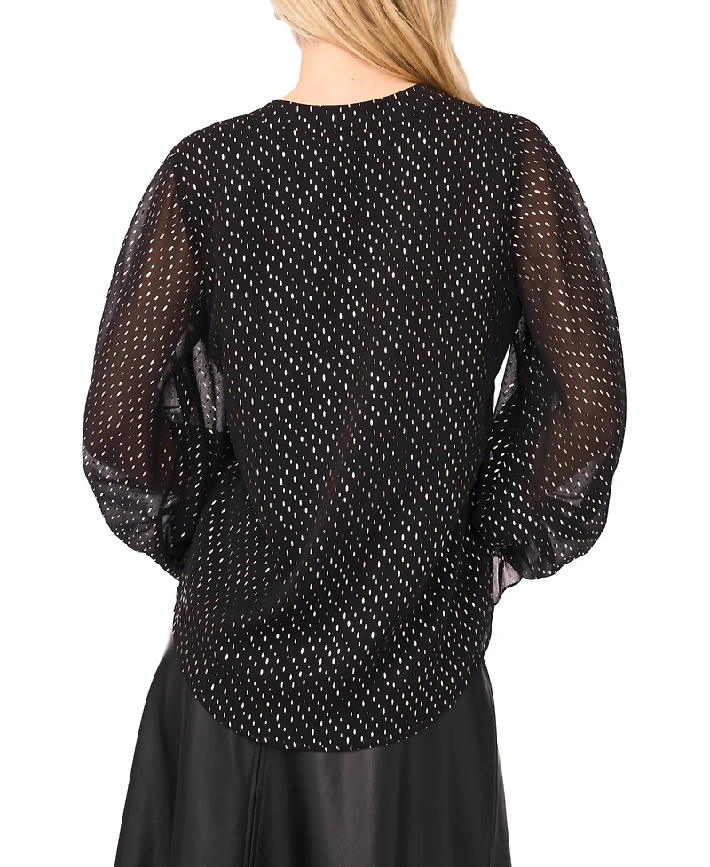 Vince Camuto Women's Balloon Sleeve Top