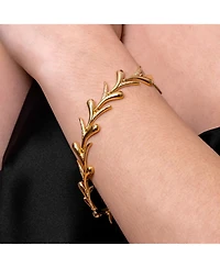 Lucy Quartermaine Sycamore Bracelet in Gold Vermeil