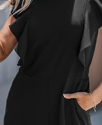 Cupshe Women's Sleek One-Piece Utility Jumpsuit