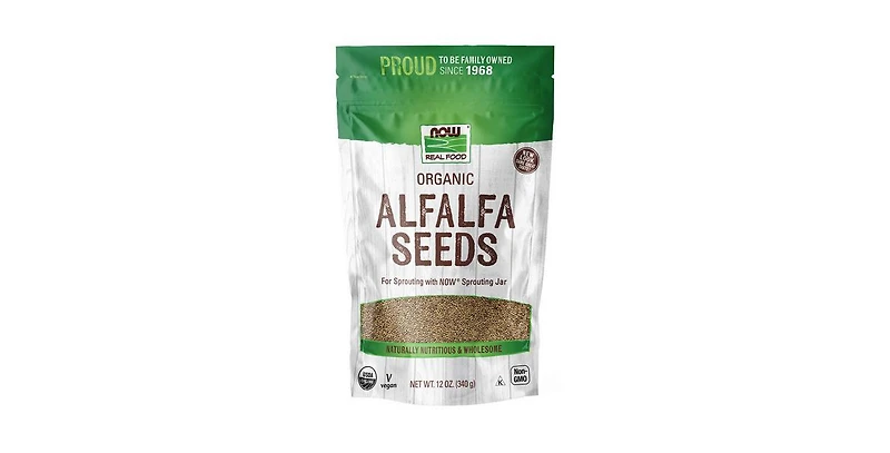 Now Foods Alfalfa Seeds ,12 Oz