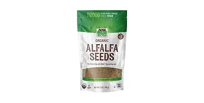 Now Foods Alfalfa Seeds ,12 Oz