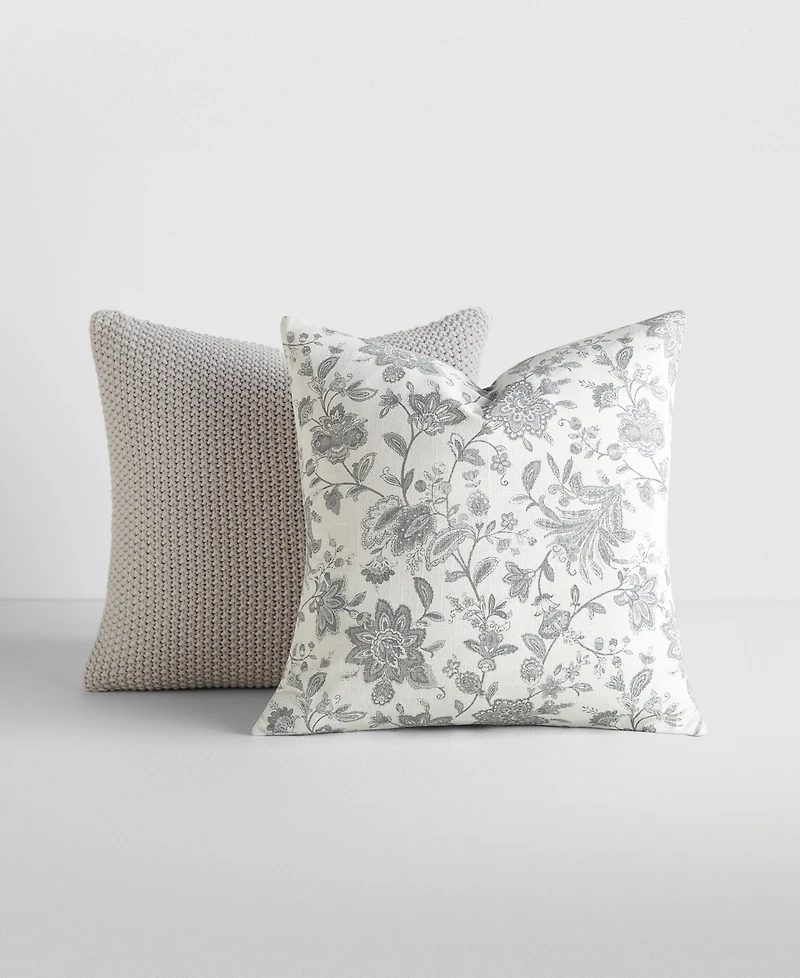 ienjoy Home Seed Stitch Knit 2-Pack Decor Pillows, 20" x 20"
