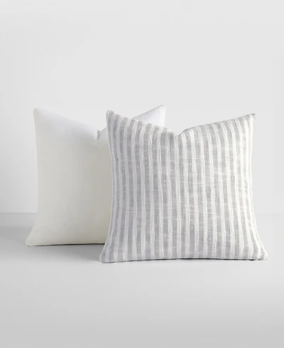 ienjoy Home Yarn-Dyed Patterns 2-Pack Decor Pillows, 20" x