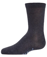 Memoi Kids' Basic Cotton Blend Crew Socks