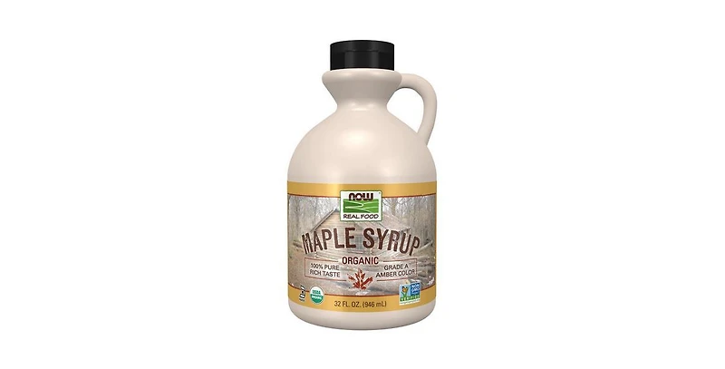 Now Foods Maple Syrup, Grade A 32 oz