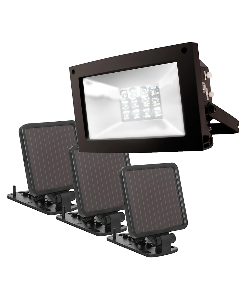 Maxsa Innovations Super Bright Solar Dusk to Dawn Super Bright Flood Light