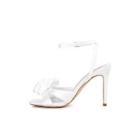 Chaumet Rose Bow Embellished Sandals Women