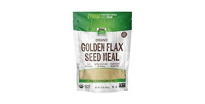 Now Foods Golden Flax Seed Meal, 22 oz