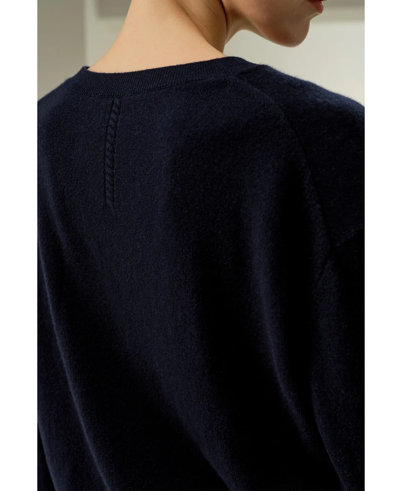 Lilysilk V-Neck Baby Cashmere Sweater