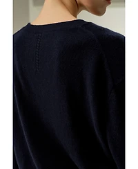 Lilysilk V-Neck Baby Cashmere Sweater