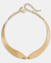 I.n.c. International Concepts Textured Twist Collar Necklace, 16" + 3" extender, Macy's Exclusive