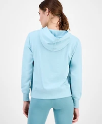 Id Ideology Women's Kangaroo-Pocket Fleece Hoodie, Created for Macy's