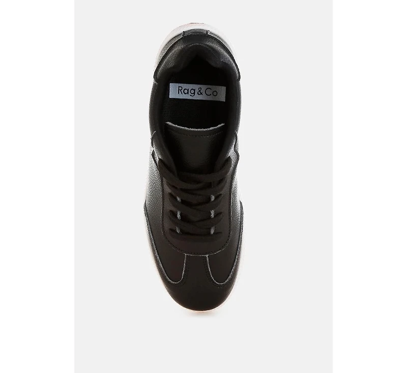 Bostonia Real Leather Casual Sneakers Women