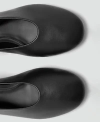 Mango Women's Eyelet Strap Ballet Flats