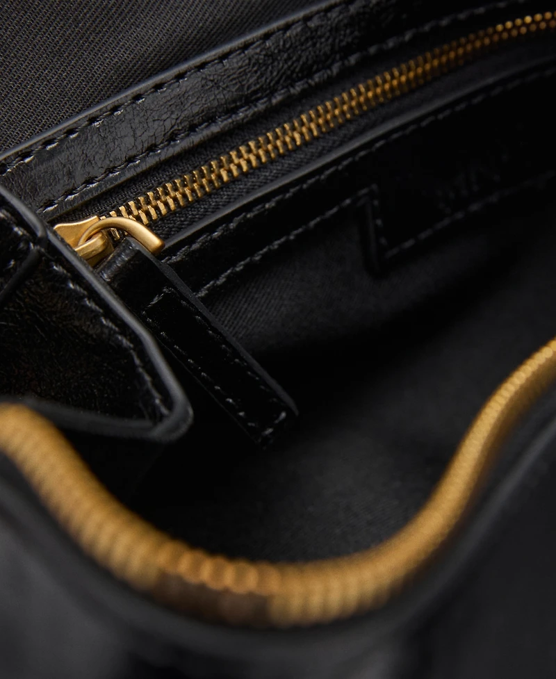 Mango Women's Charm Detail Bowling Shoulder Bag