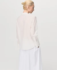 Mango Women's Lace Details Blouse