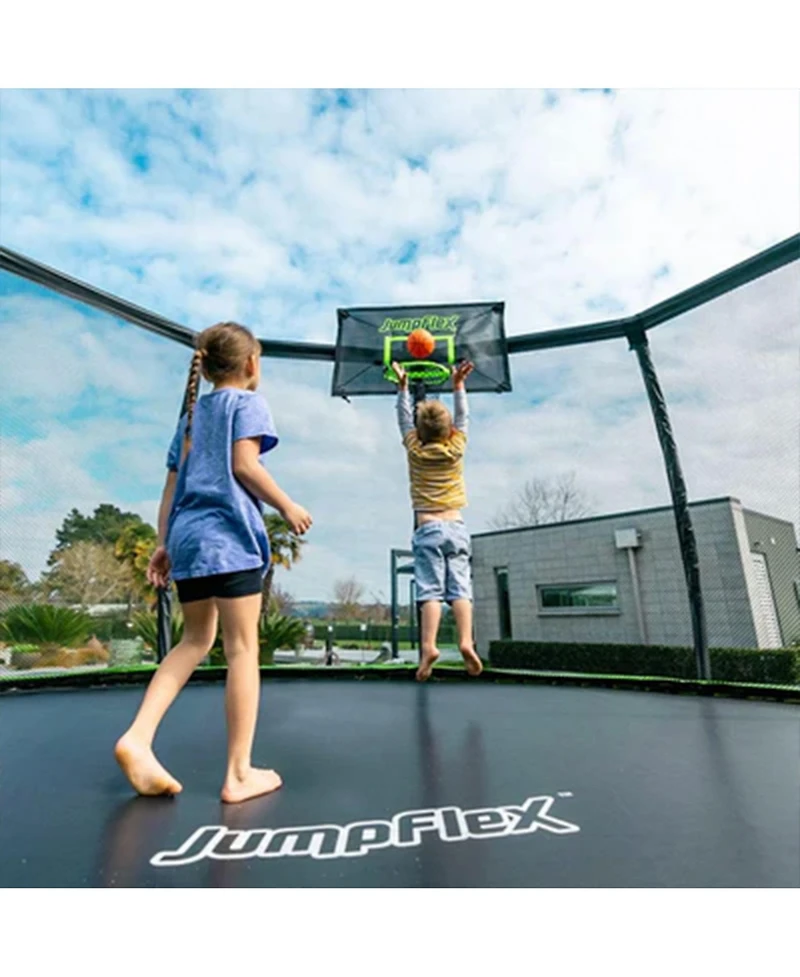JumpFlex Projam Basketball Hoop and Net Attachment for JumpFlex Hero Trampolines