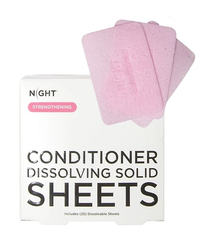 Mess Free Conditioner Sheets, Instantly Dissolves, 25 Washes