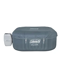 Coleman SaluSpa 4 Person Inflatable Outdoor Hot Tub Spa & Intex Maintenance Kit