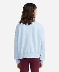 abercrombie kids Girls Ribbed Crewneck Sweater