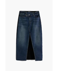 Desigual Women's Combined denim midi skirt
