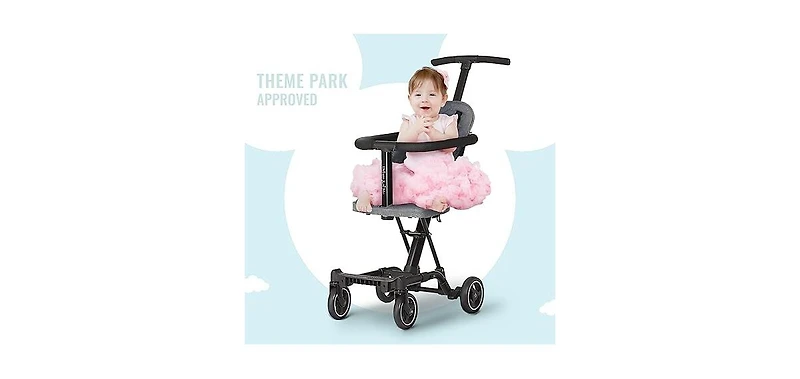 Dream On Me Baby Coast Rider | Travel Stroller Lightweight Compact Portable Vacation Friendly