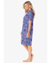 Dreams & Co. Women's Print Sleepshirt