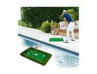 37.5 x 25.5 Inch Floating Golf Green Pool Chipping Mat