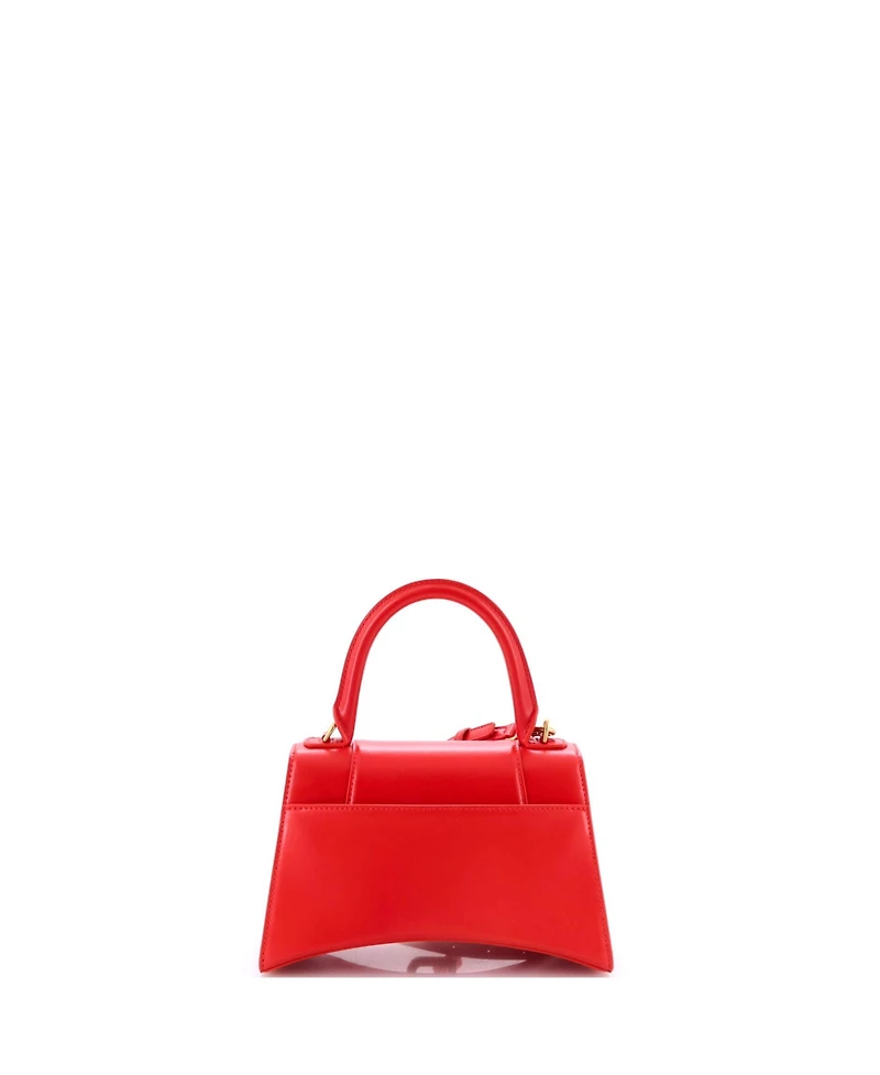 Pre-Owned Balenciaga Small Hourglass Top Handle Bag Leather
