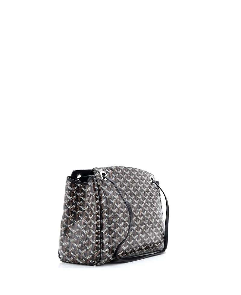 Pre-Owned Goyard Pm Rouette Bag Coated Canvas