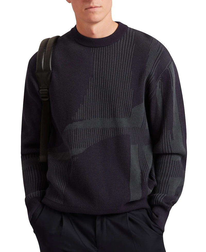 Ted Baker Men's Wilan Crewneck Long Sleeve Sweater