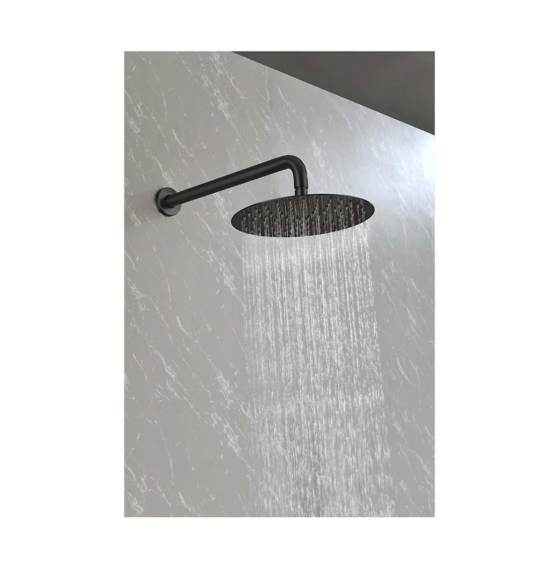 Rainsken Rain Shower Head Systems Wall Mounted Shower Faucet Set Head Handheld Shower Set For Bathroom