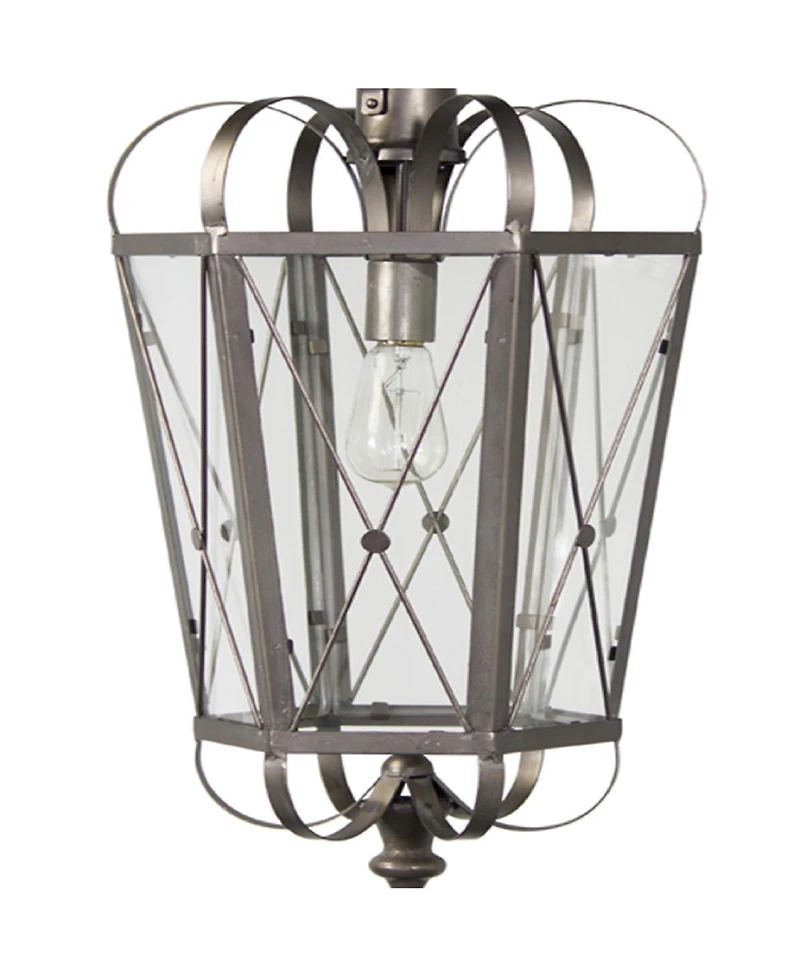 Rustic Hanging Lamp - Farmhouse Light Fixture with Vintage Charm
